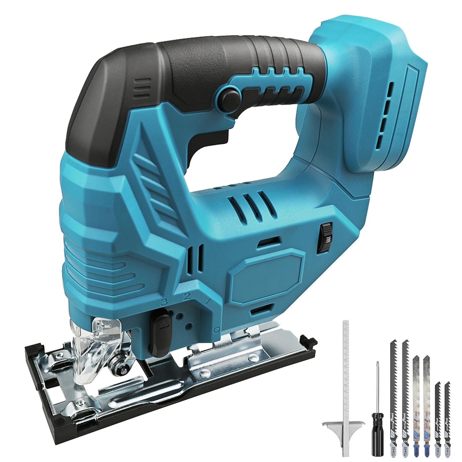 Amazon | ジグソー 充電式 マキタ18Vバッテリー互換性 7段変速