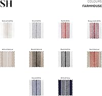 Vista 8 de Solino Home - Manteles individuales y servilletas francesas, a rayas y de granja