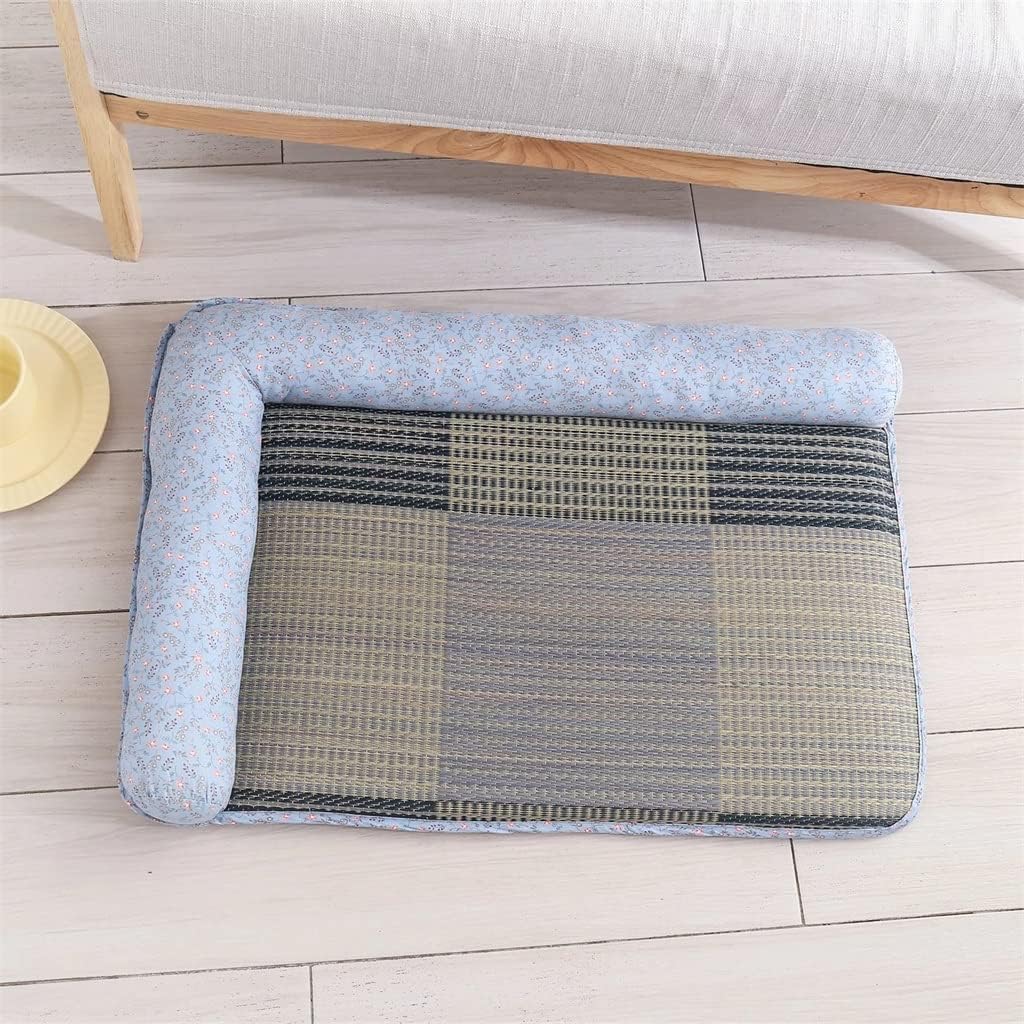 Bed for Dog Soft Pet Bed Accessories Cushion Dog Mat Supplies Dog Mattress Cool Nest Cats Mat Bed(50x40CM)