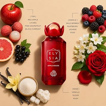 Fragrance World - Elysia Apple Rouge EDP Unisex 3.4oz