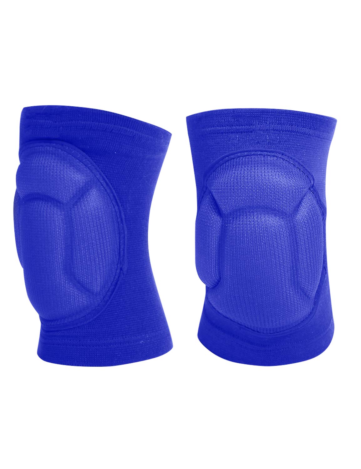 COOLOMG Protective Knee Pads 1 Pair Thick Sponge Anti-Slip Collision Avoidance Knee Sleeve Dance Volleyball Wrestling for Men Women Youth