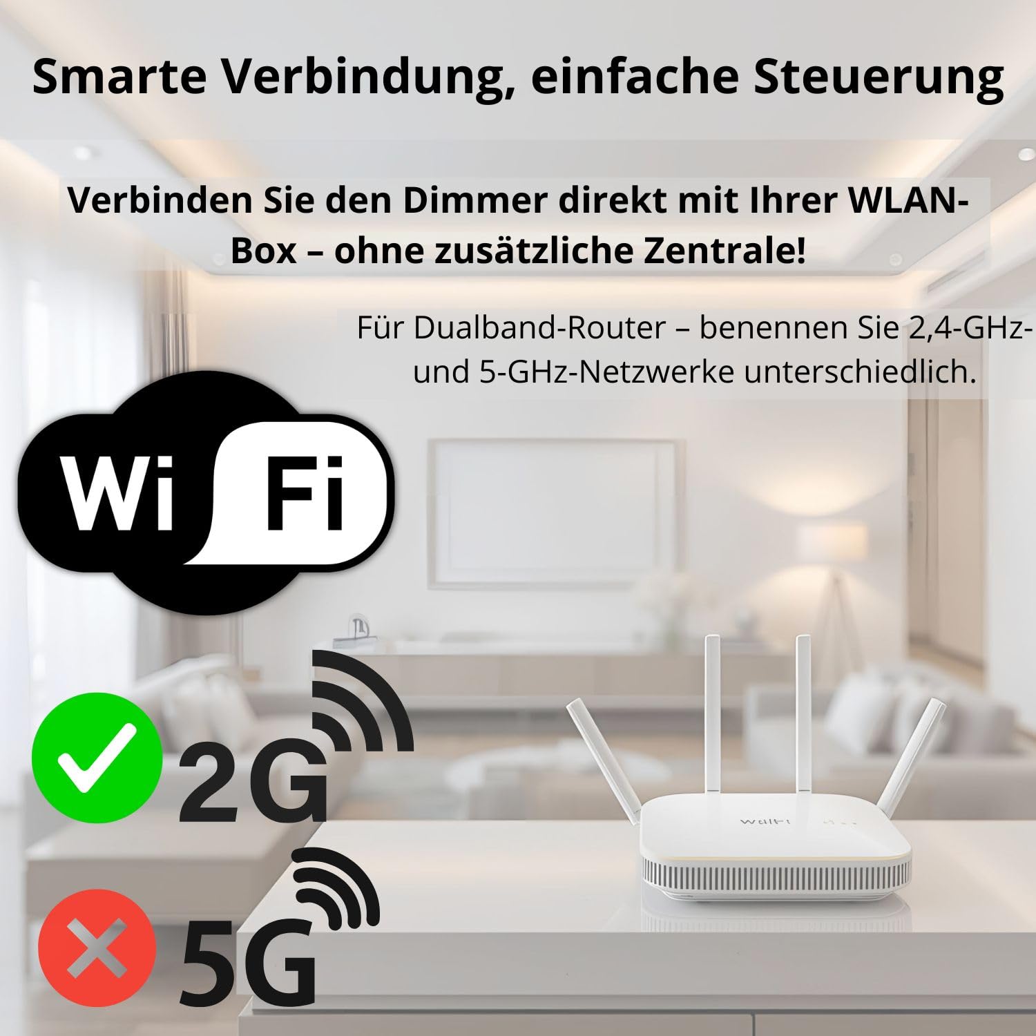 Sone Smart One Tuya Smart Life - Dimmer Wi-Fi da incasso, 150 W | Dimmer WiFi, interruttore dimmer, LED 150 W, Alexa, Tuya Smart Life, Triac, da incasso, interruttore della luce, alogeno