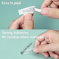 Vista 4 de Vixic Label Maker Machine D1600 Label Maker Bluetooth Label Printer Sticker Maker with Label Tape Compatible with Dymo LabelManager 160 210D 260P