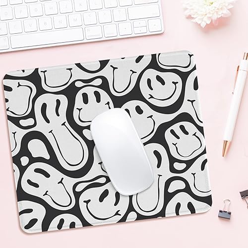 Miniatura 2 de Seorsok Alfombrilla de mouse cuadrada estética con diseño de galaxia espacial, alfombrilla de mouse texturizada de alta calidad para computadora