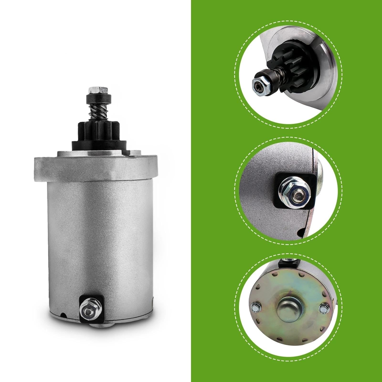 Motor De Arranque Motor De Arranque Para Kawasaki 21163-0724 Para Tractor Cortacésped Giro Cero 2012-2014 Solenoide Relé De Arranque