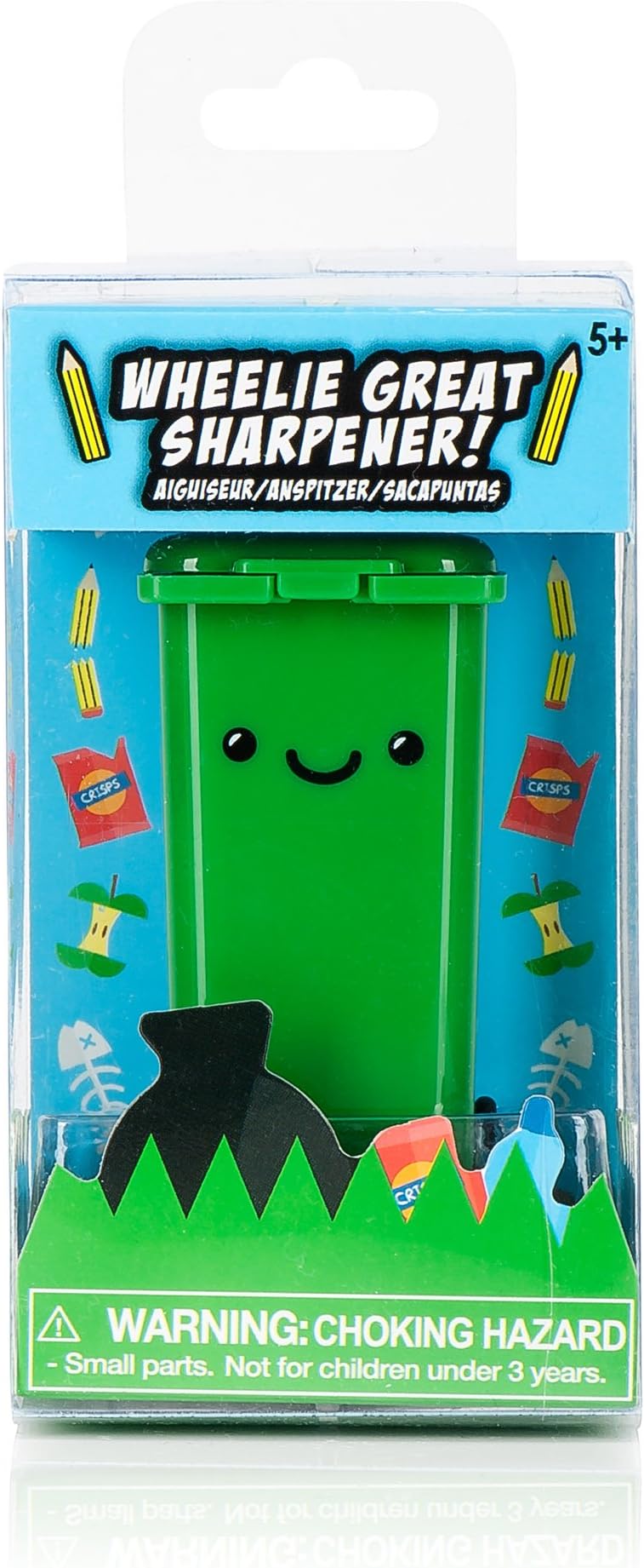 NPW Gifts Wheelie Bin Pencil Sharpener