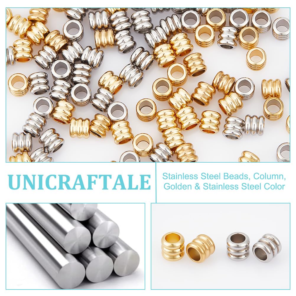 PATIKIL Distanziali Acciaio Inossidabile M8, 5Pz Rondelle Metallici