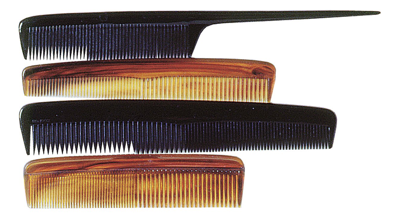 Chef Aid Multi-Colour Family Comb Set, 4 Piece Set