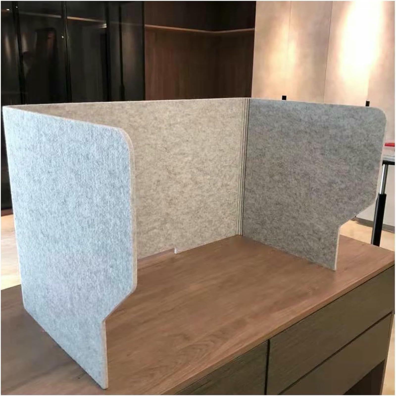 KLGFBDC Portable Acoustic Desk Divider Foldable Privacy Panels Independent Office Ideal for School Classroom and Workspaces