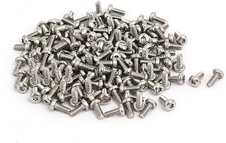 uxcell M2x5mm 304 Stainless Steel Button Head Torx Screws Fasteners 150pcs