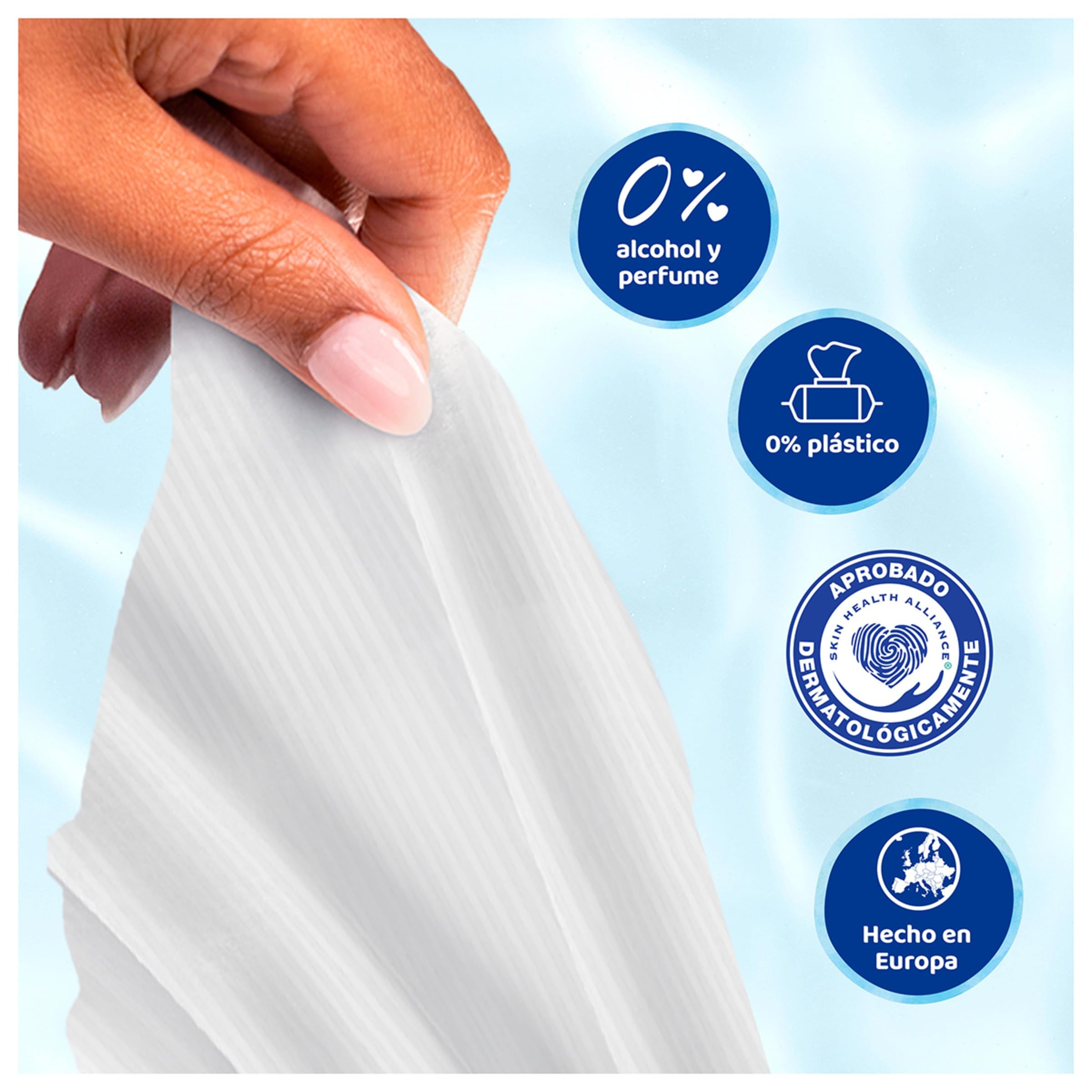 Dodot Toallitas Húmedas Bebé 99% Agua con Loción Ligera Pack 12 x 60 Toallitas (720 Toallitas) | Sin Alcohol ni Perfume | pH Natural | Dermatológicamente Testadas | Piel Sensible y Recién Nacidos