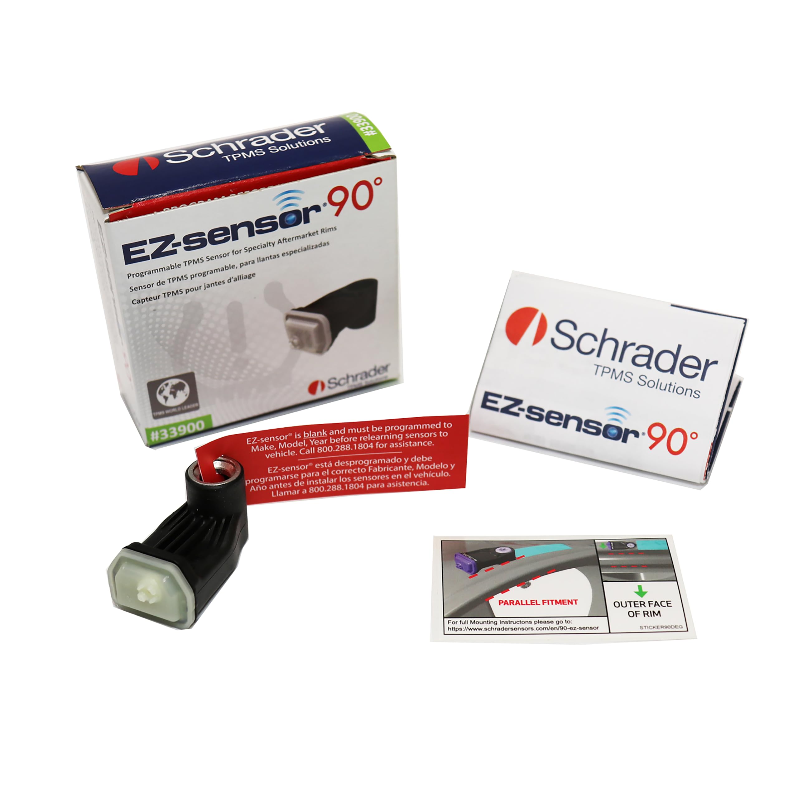 Amazon.com: Schrader 33900 TPMS Sensor (Clamp-in,314.9/315/433MHz