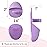 Slick- Silicone Facial Cleansing Brush, 4 Pack, Silicone Face Scrubber Exfoliator, Face Exfoliator Scrubber, Facial Scrubber for Face Cleanser Brush, Exfoliating Face Scrubber, Face Brush