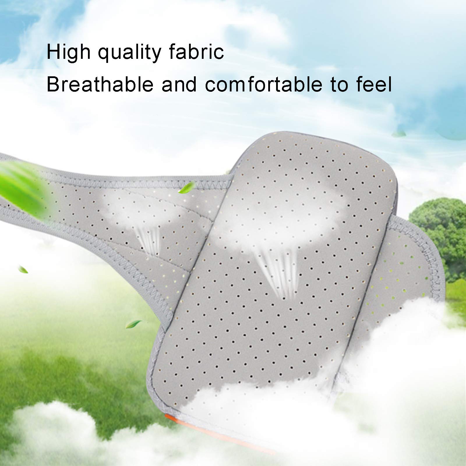 Cabestrillo para niños, material transpirable, máxima comodidad, manguito rotador totalmente ajustable, soporte de codo para hombro roto y espacio de almacenamiento para estabilizar el brazo