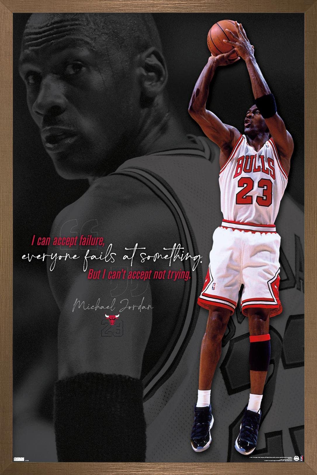 Amazon.com: Trends International Michael Jordan - Can't Accept Not