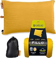 Vista 8 de Almohada Nemo Equipment Fillo para Mochilero y Camping - Talla Única - Abyss
