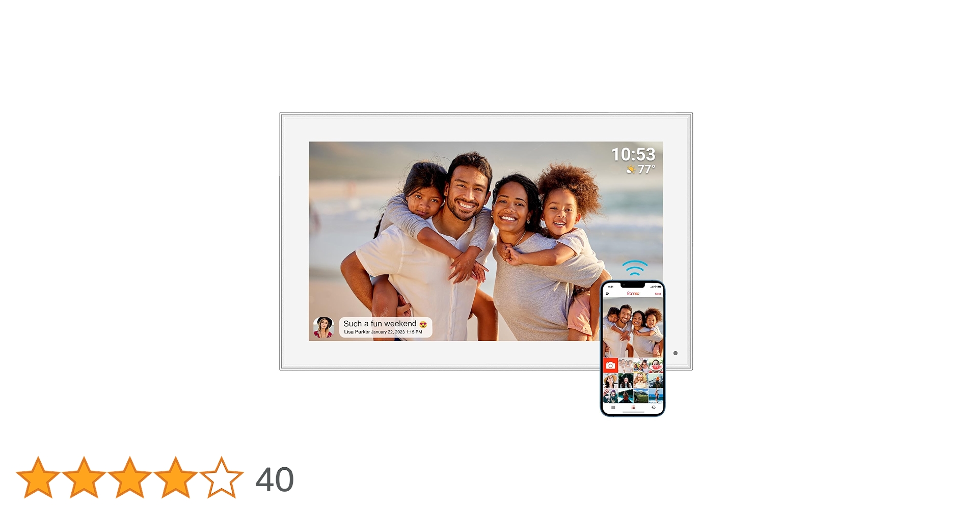 Amazon | 15.6インチFrameoデジタル写真フレームWiFi、1920x1080 IPS Amazon | 15.6インチFrameoデジタル写真フレームWiFi、1920x1080 IPS