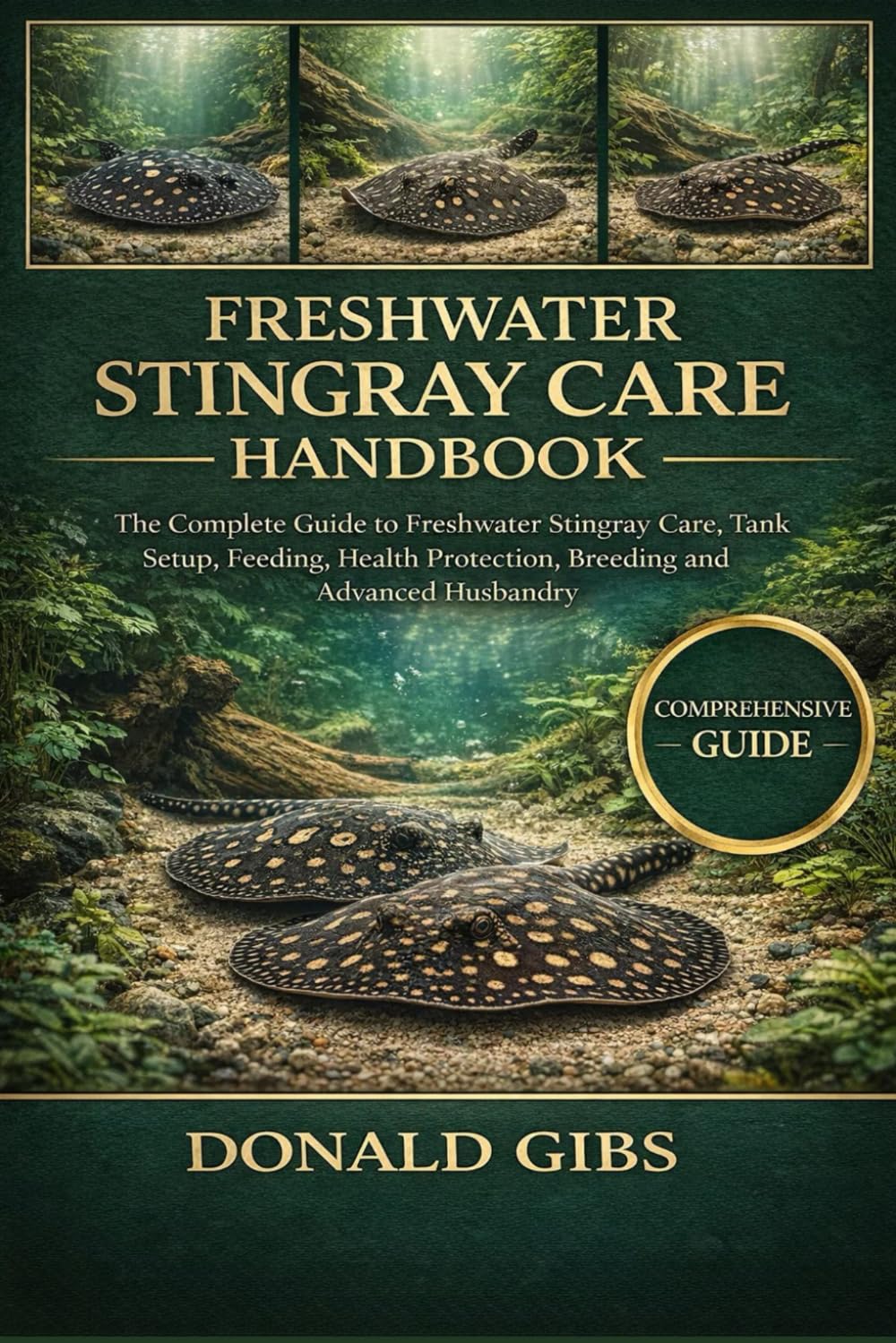 FRESHWATER STINGRAY CARE HANDBOOK: The Complete Guide to Freshwater Stingray Care, Tank Setup, Feeding, Health Protection, Breeding and Advanced Husbandry.