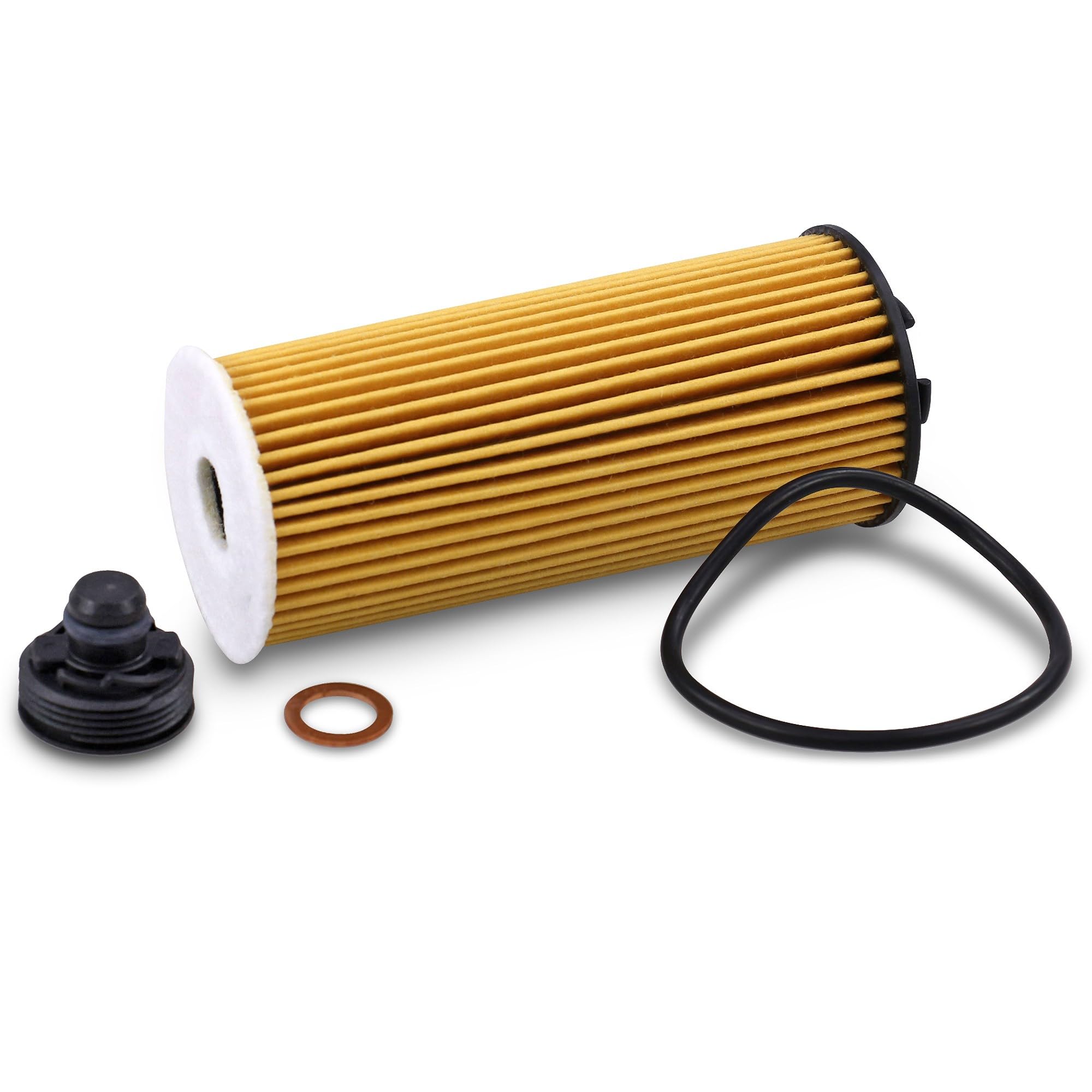 BESTPRICE Pacchetto ispezione 1x filtro olio, 1x set filtro aria cabina, 1x filtro aria Compatibile con BMW X1 (F48), Serie 2 (F46)(F45 (F44) Serie 1 (F40), X2 (F39), MINI (F56)(F54)(F57)(F55)(F60)