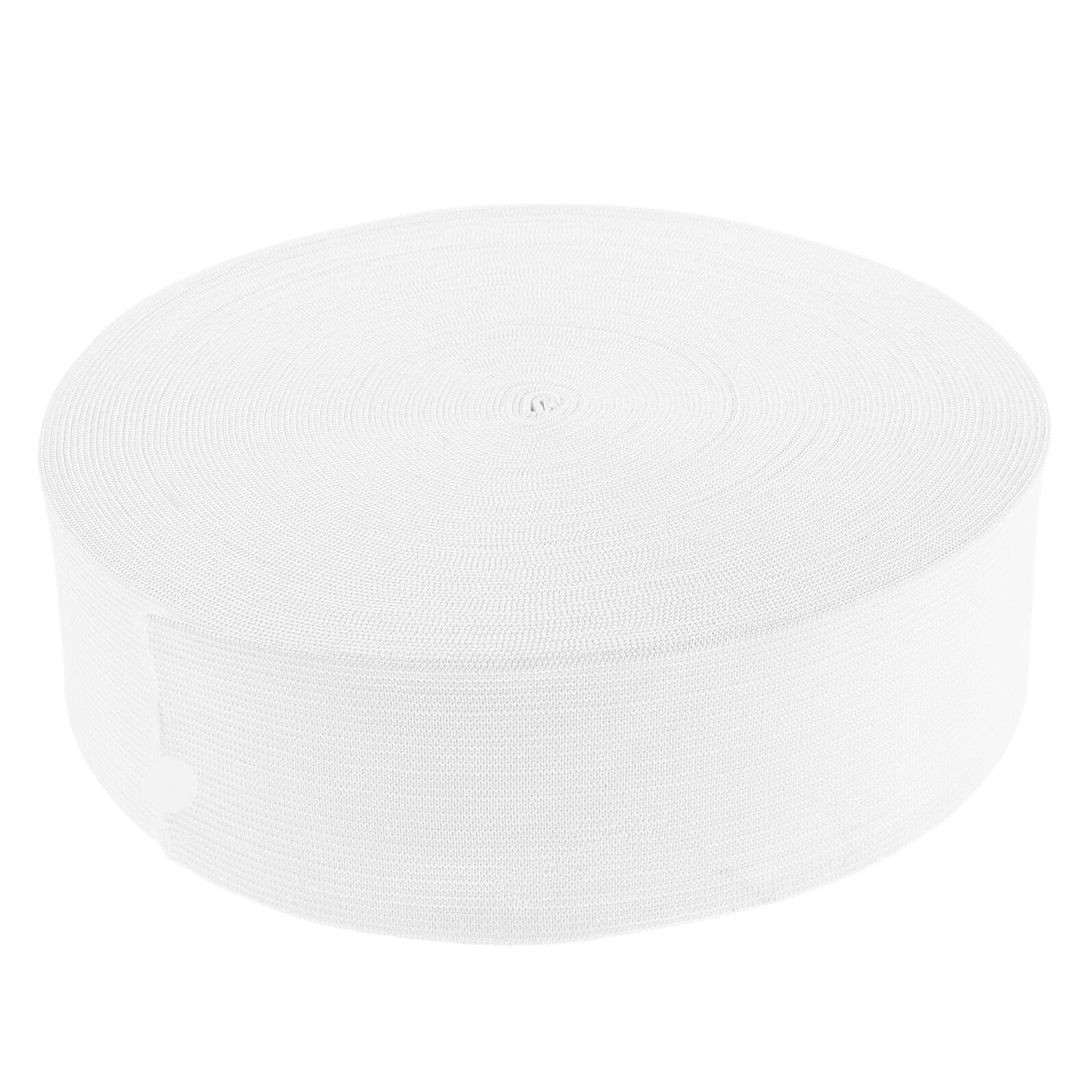 OSALADI Banda Elástica para Coser de y Gruesa Rollo de Cinturillas Mangas y Confección de Prendas