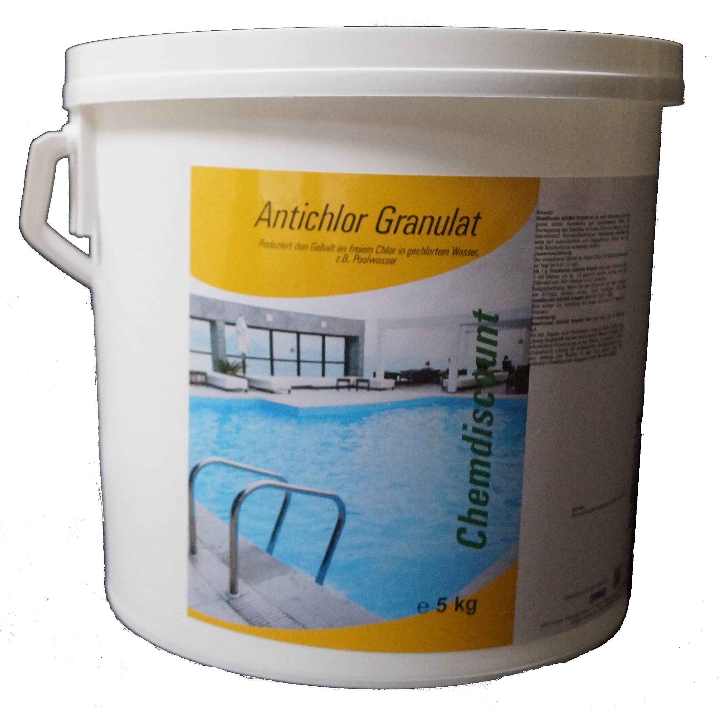 5kg Antichlor, für überchlortes Schwimmbadwasser, überchlorten Pool