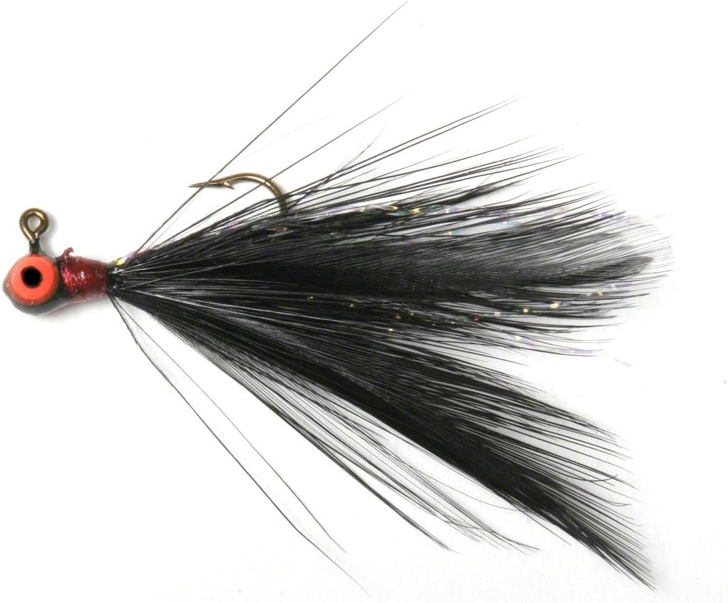 Shur Strike SSFJ116-BK 00 Feather Fishing Jig