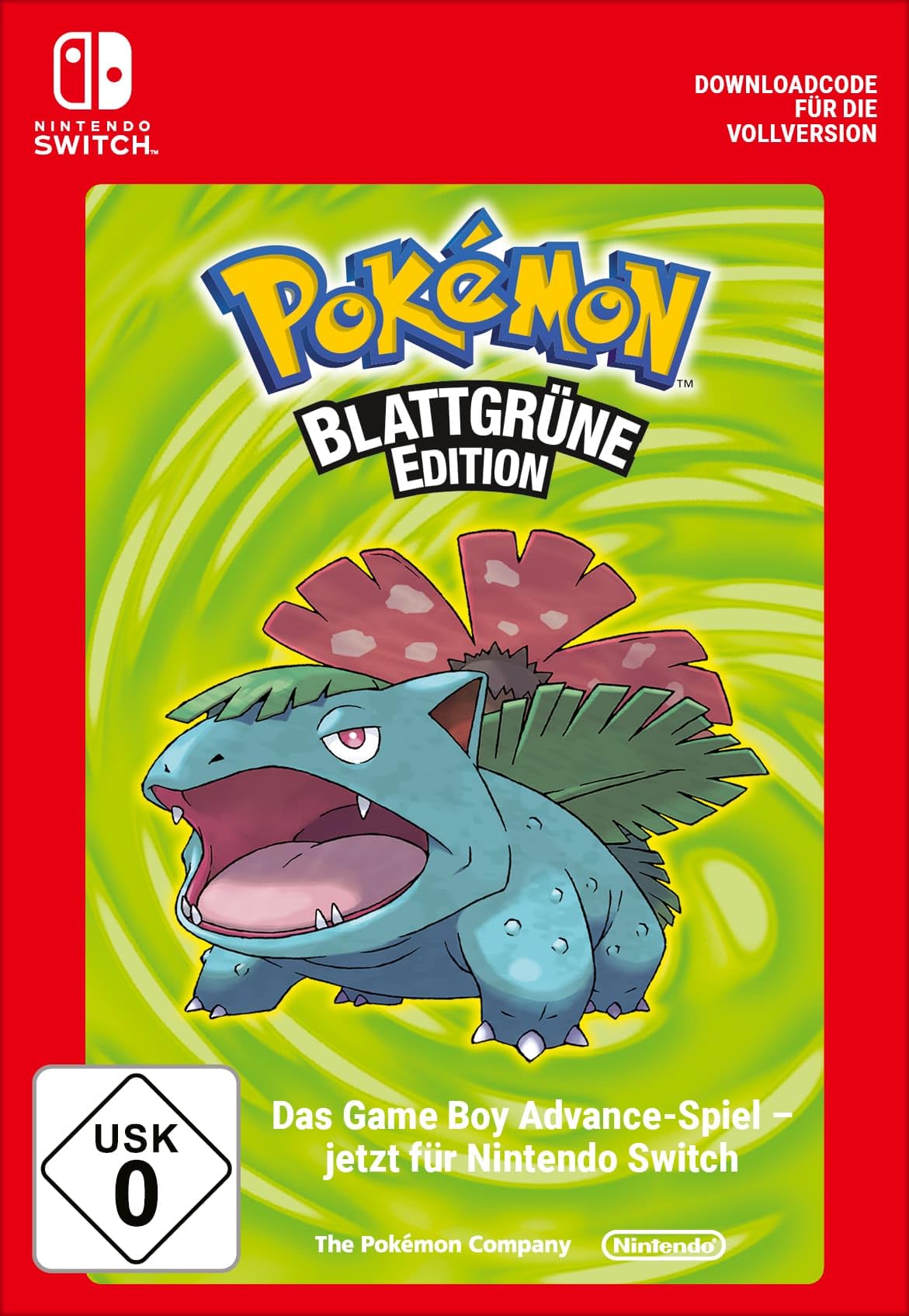Pokémon Blattgrüne Edition | Nintendo Switch - Download Code