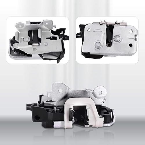 Miniatura 3 de Conjunto de cables de bloqueo de la puerta trasera del lado del conductor izquierdo compatible con F-250 F-350 F-450 F-550 Super Duty 1999-2007