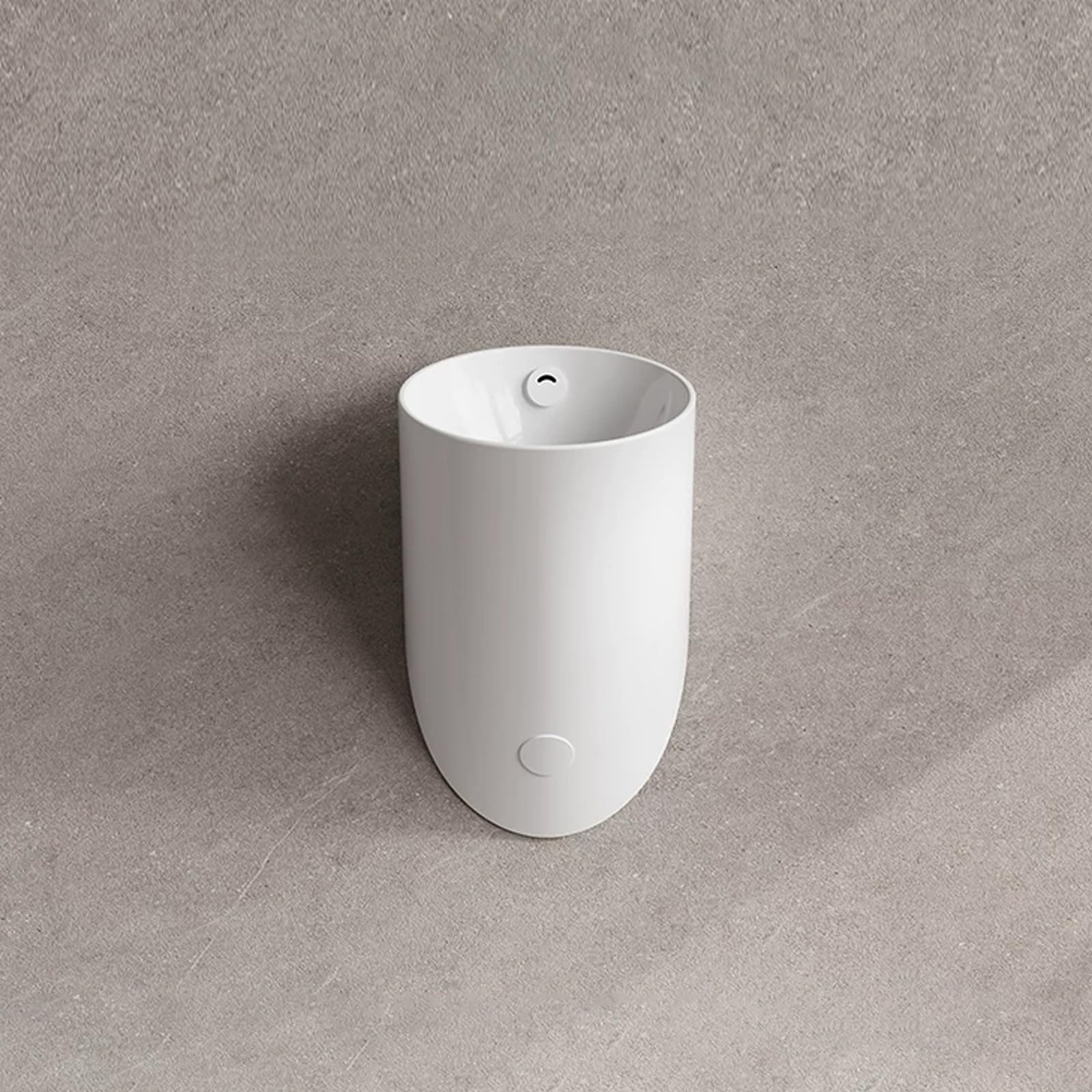 Orinal montado en la pared para hombres, sensor inteligente de cerámica, a prueba de derrames y antiolor, diseño de baño que ahorra espacio para uso doméstico y hotelero