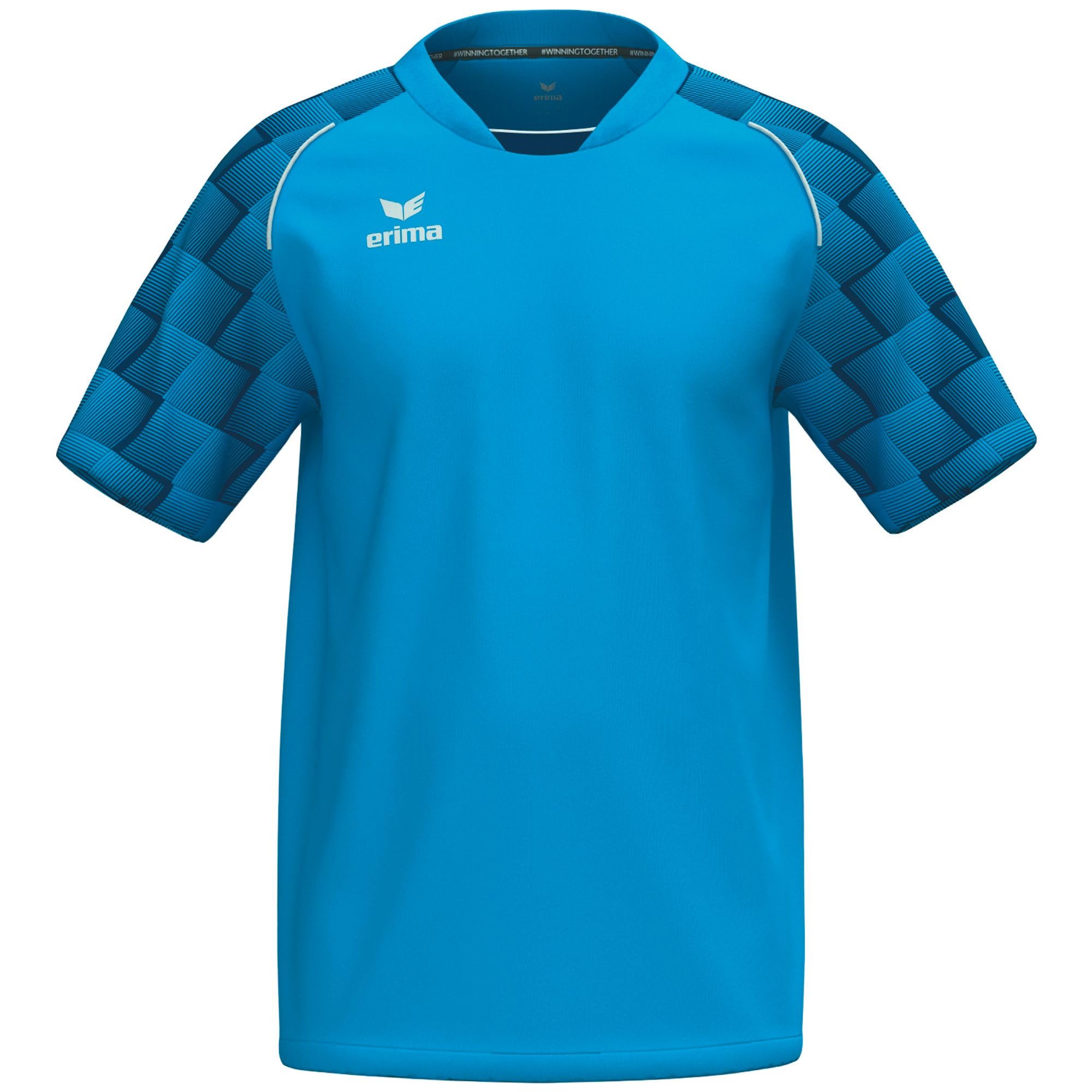 Erima Unisex Children's EVO Star Stylish Jersey (3132530) Curacao/New Navy, 128