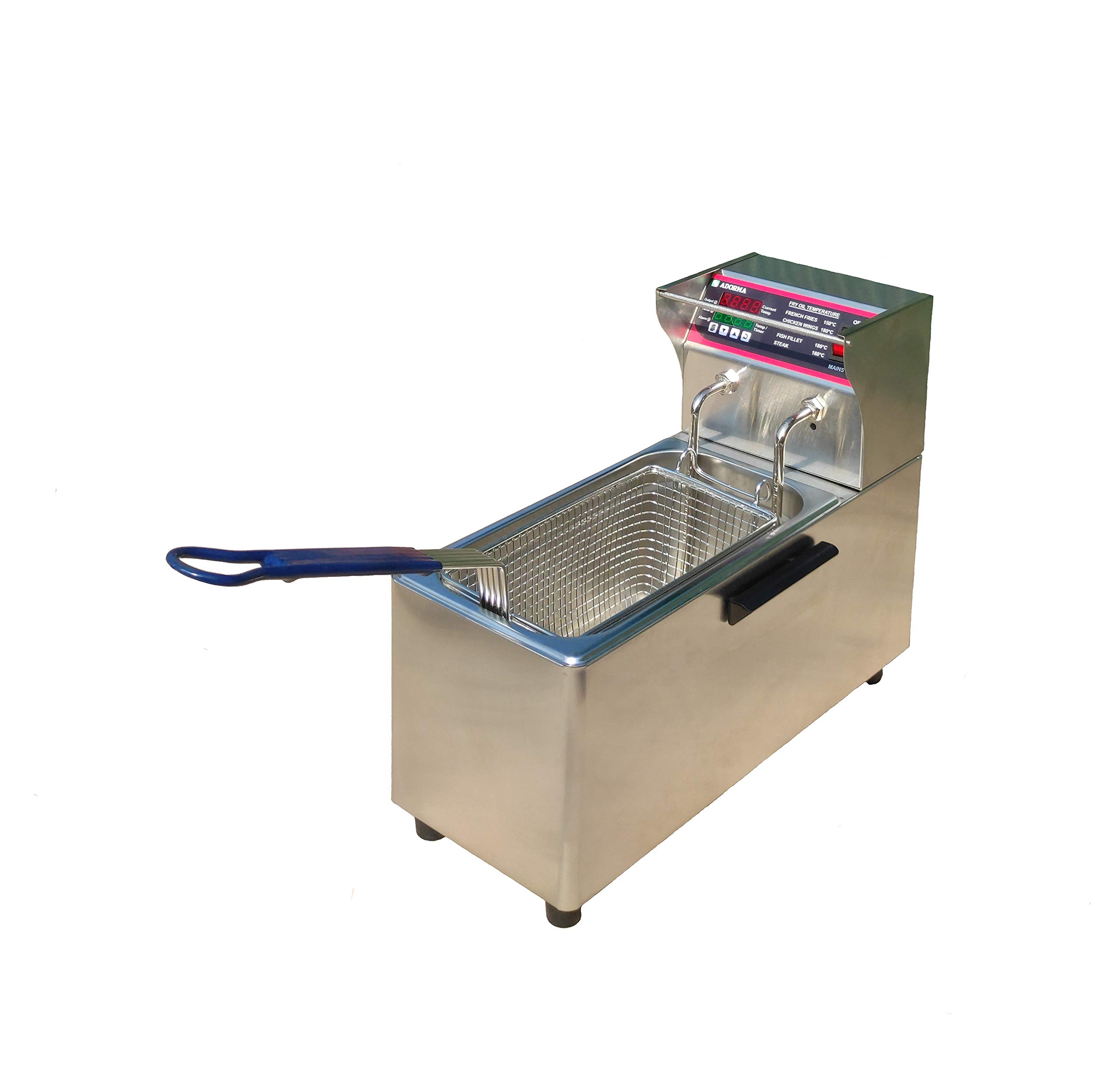 DF5L SGL DIGITAL 1800W Heavy Duty Commercial Electric Deep Fryer 5 Liters with 1 Year Warranty…