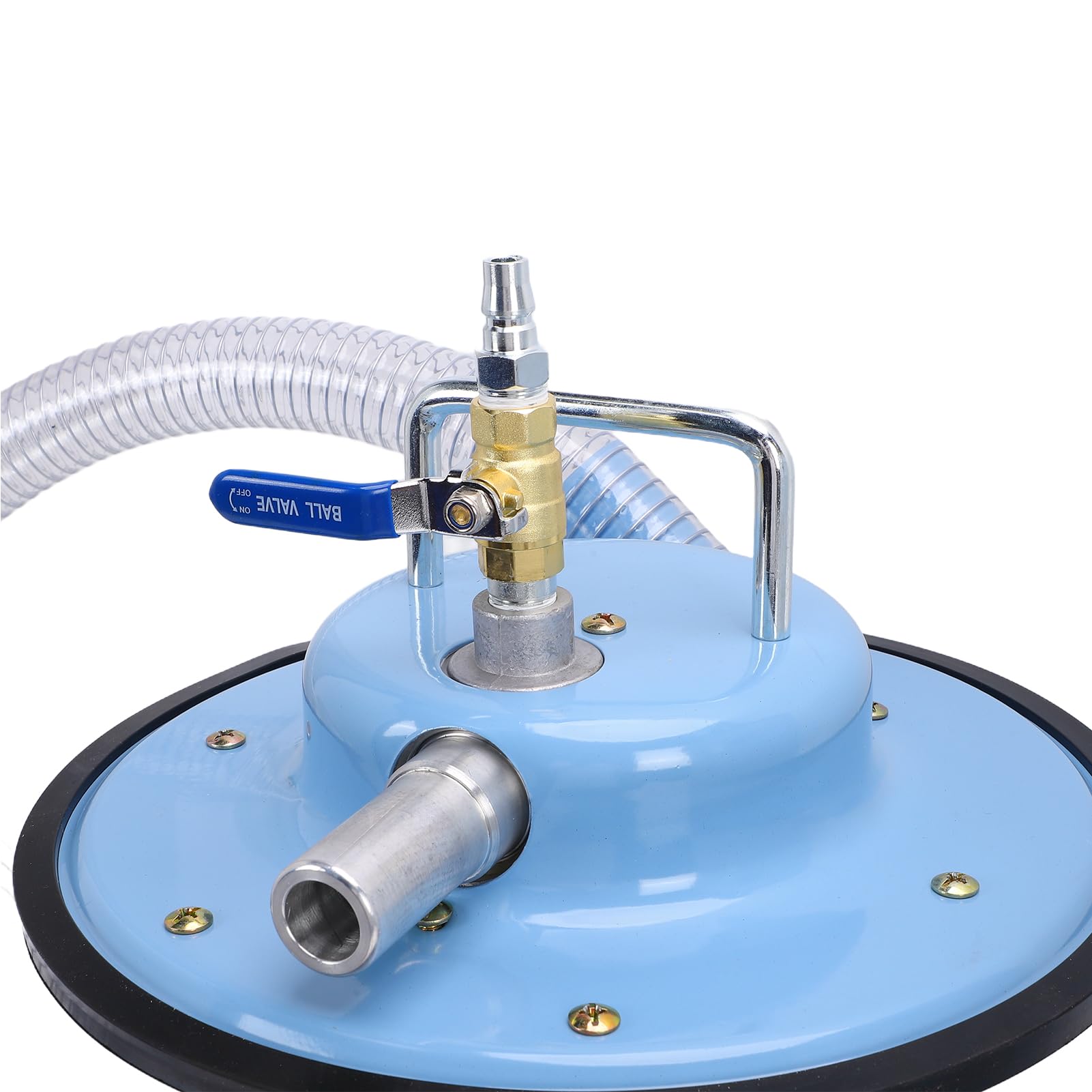 Aspiradora Industrial Neumática Aspiradora en Seco y Húmedo de Acero Inoxidable 20L con Aire Comprimido 0,63 MPa No Se Necesita Electricidad para el Piso de la Fábrica del Taller del Automóvil