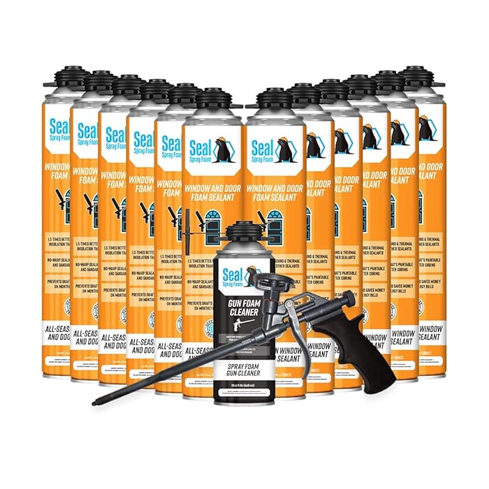 Buy Industrial Products Seal Spray Window and Door Foam No Warp One