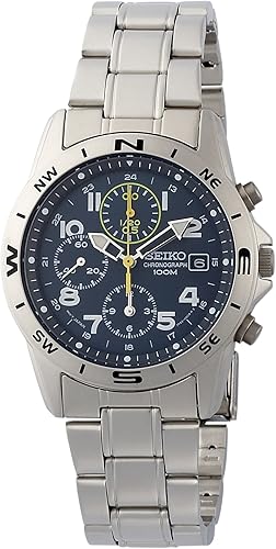 Seiko Overseas Model, Reverse-Imported, Quartz Chronograph Wristwatch