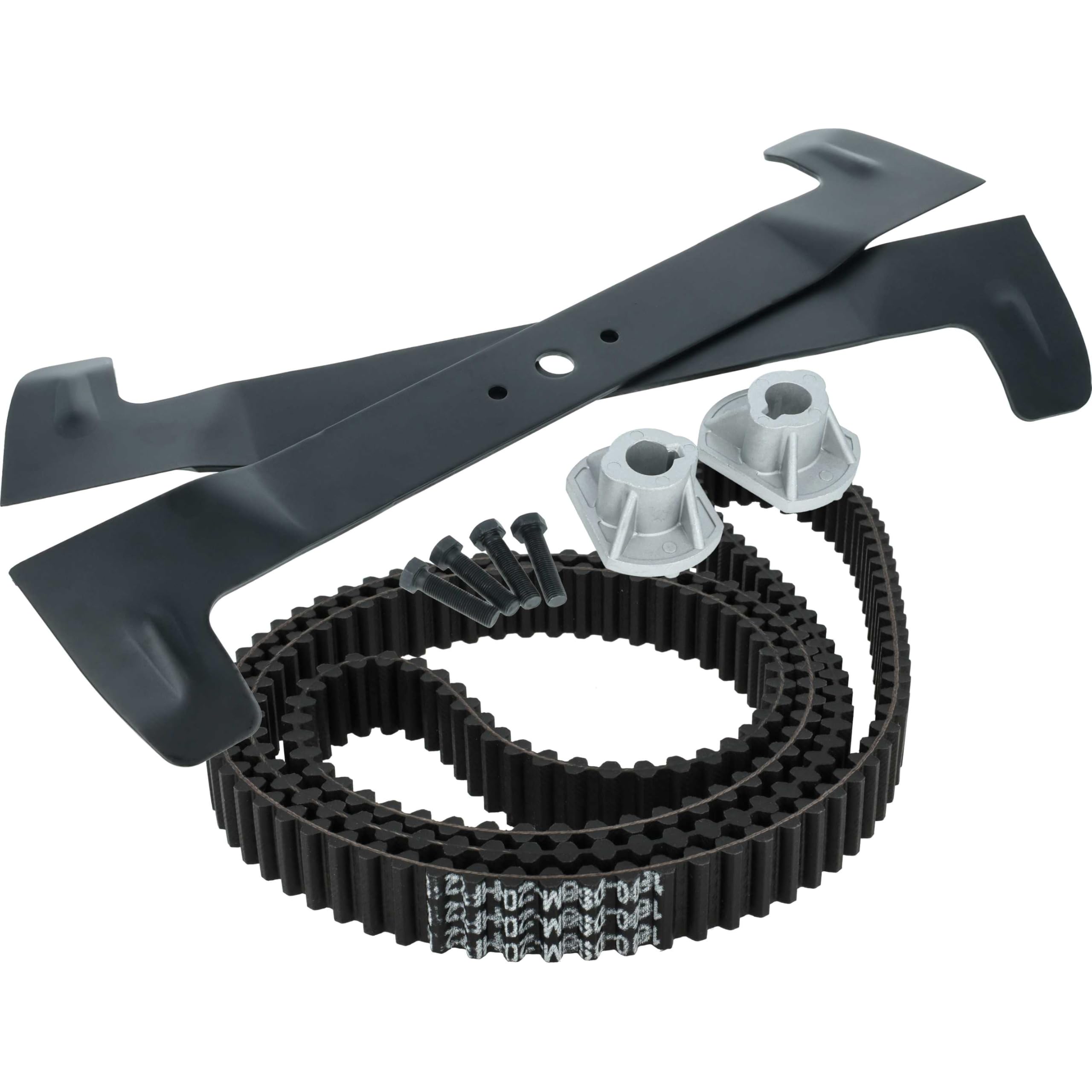 vhbw Ostrze, pas napędowy kompatybilny z Gartenland XT 165 HD, XT 180 HD, XT 180 HD EE, XHT 220 4WD, kosiarka XT 140 HD, czarna