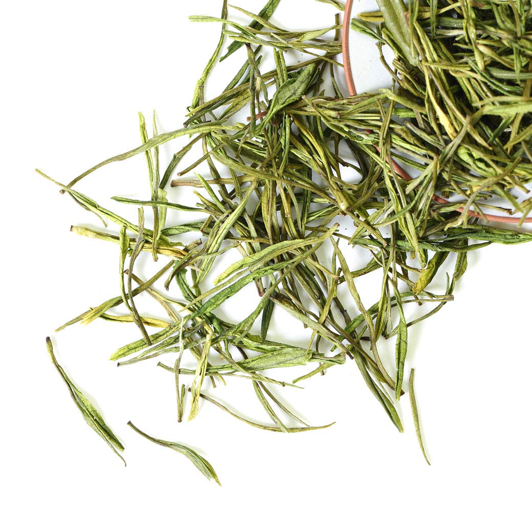 GOARTEA Anji Baipian Té Verde 250g 8.8oz Supreme An ji Bai Pian White Slice Loose Leaf Spring Chinese Green Tea