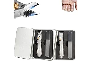 Anthelper Magnetic Nail Clippers with Catcher File