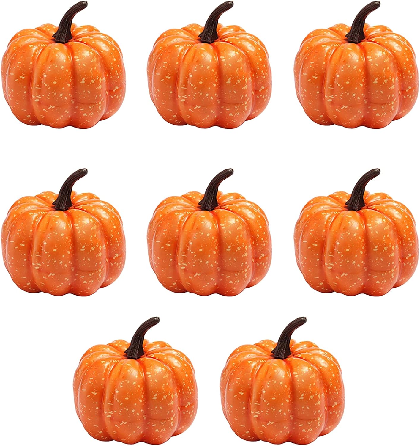 RONRONS 8 Pieces Artificial Pumpkin for Halloween