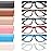 NOVIVON Reading Glasses +1.25 with 6 Cases - Blue Light Blocking Readers for Women & Men, Computer eye glasses, Cheaters