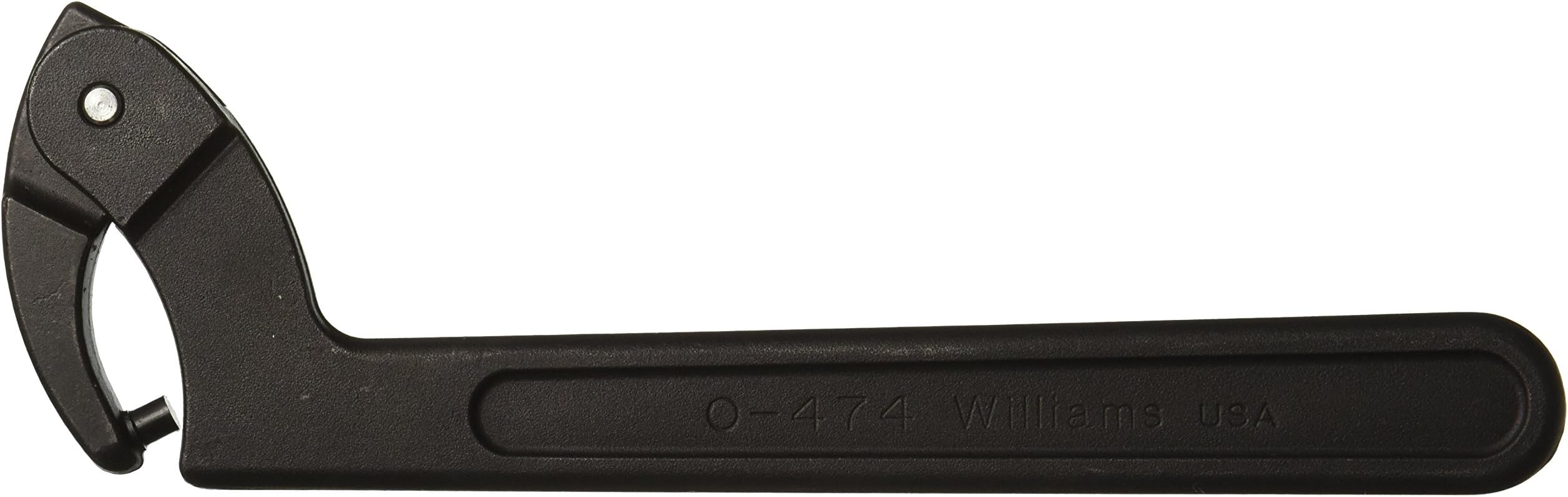 Williams JHWO-474 Adjustable Pin Spanner Wrench with Span Diameter of 2 to 4-3/4-Inch, Ideal for Adjusting Collars, Lock Nut Rings, and Bearings