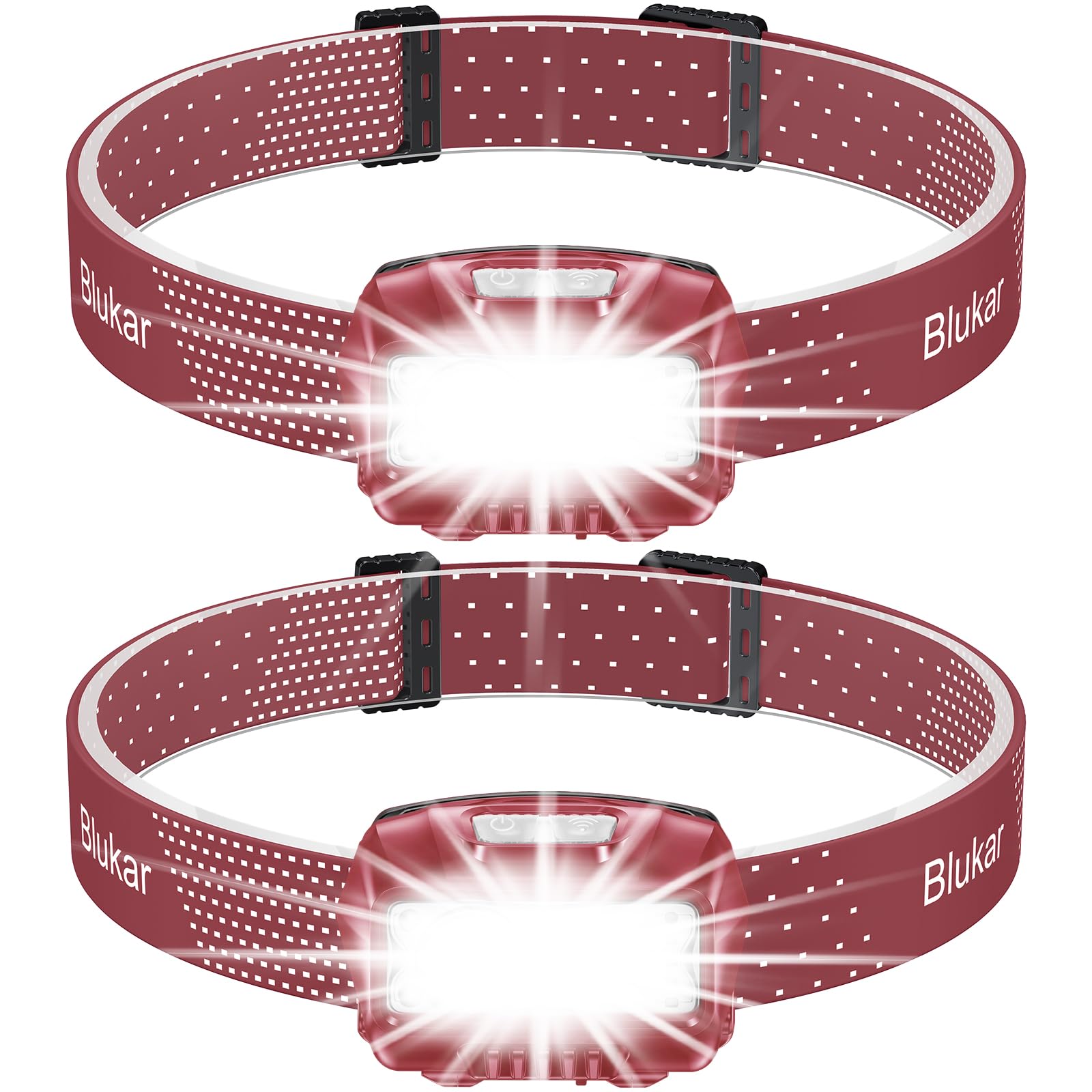 Lampada Frontale LED Blukar 2000 Lumen Ricaricabile - Sensore Movimento, 8 Modalità, Impermeabile, Per Outdoor - Foto 7