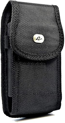 Wonderfly Bolsa vertical compatible con Samsung Galaxy S10 5G S20 S20 Ultra S21 S21 Ultra o S22 Ultra una funda de transporte grande de nailon