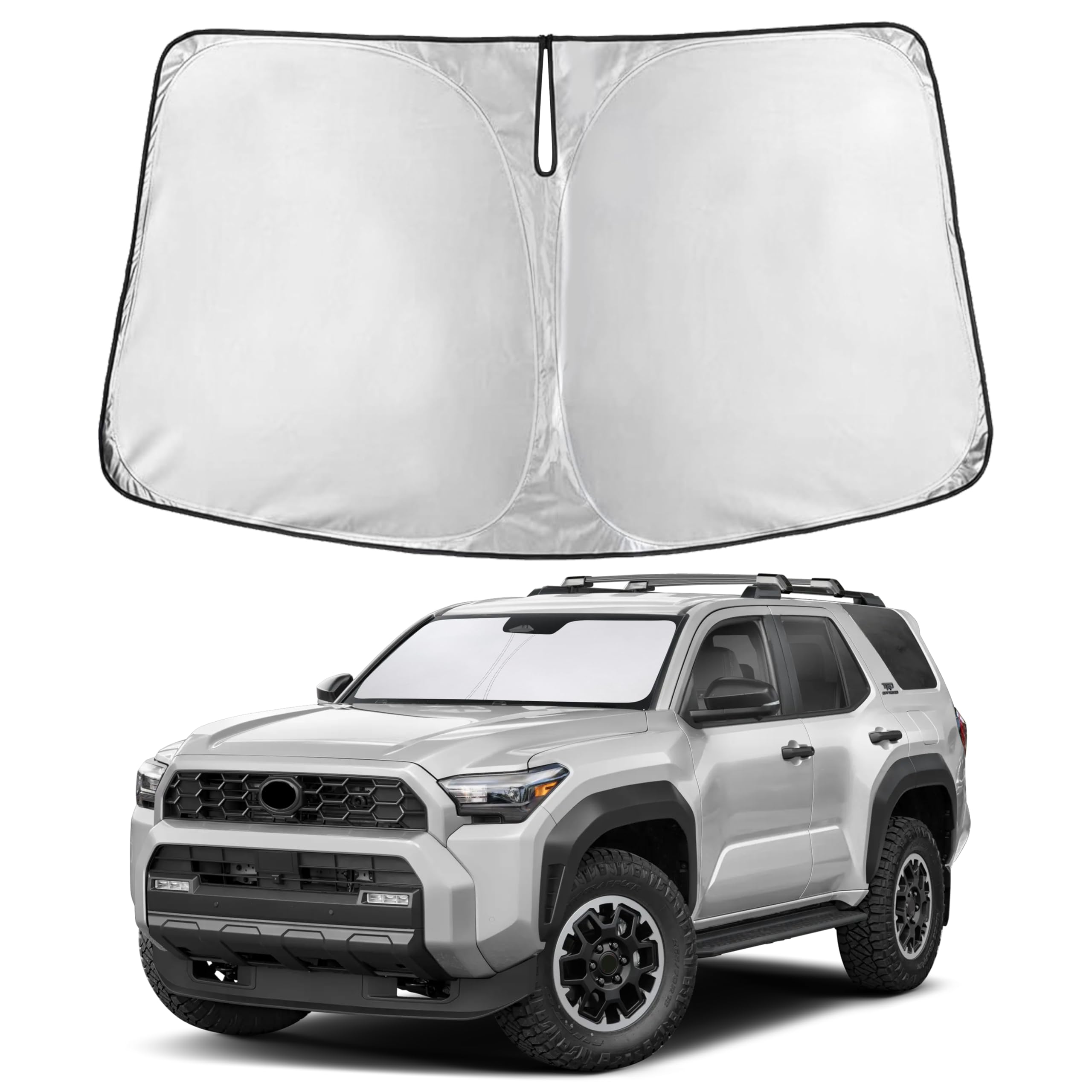 EcoNour Windshield Sunshade Compatible for Toyota 4Runner 2025 2026