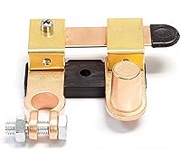 Vista 9 de Interruptor de desconexión de batería de poste lateral de 12 V/24 V, 250/750 amperios, aislador de hoja de cuchillo, corte de energía para automóvil