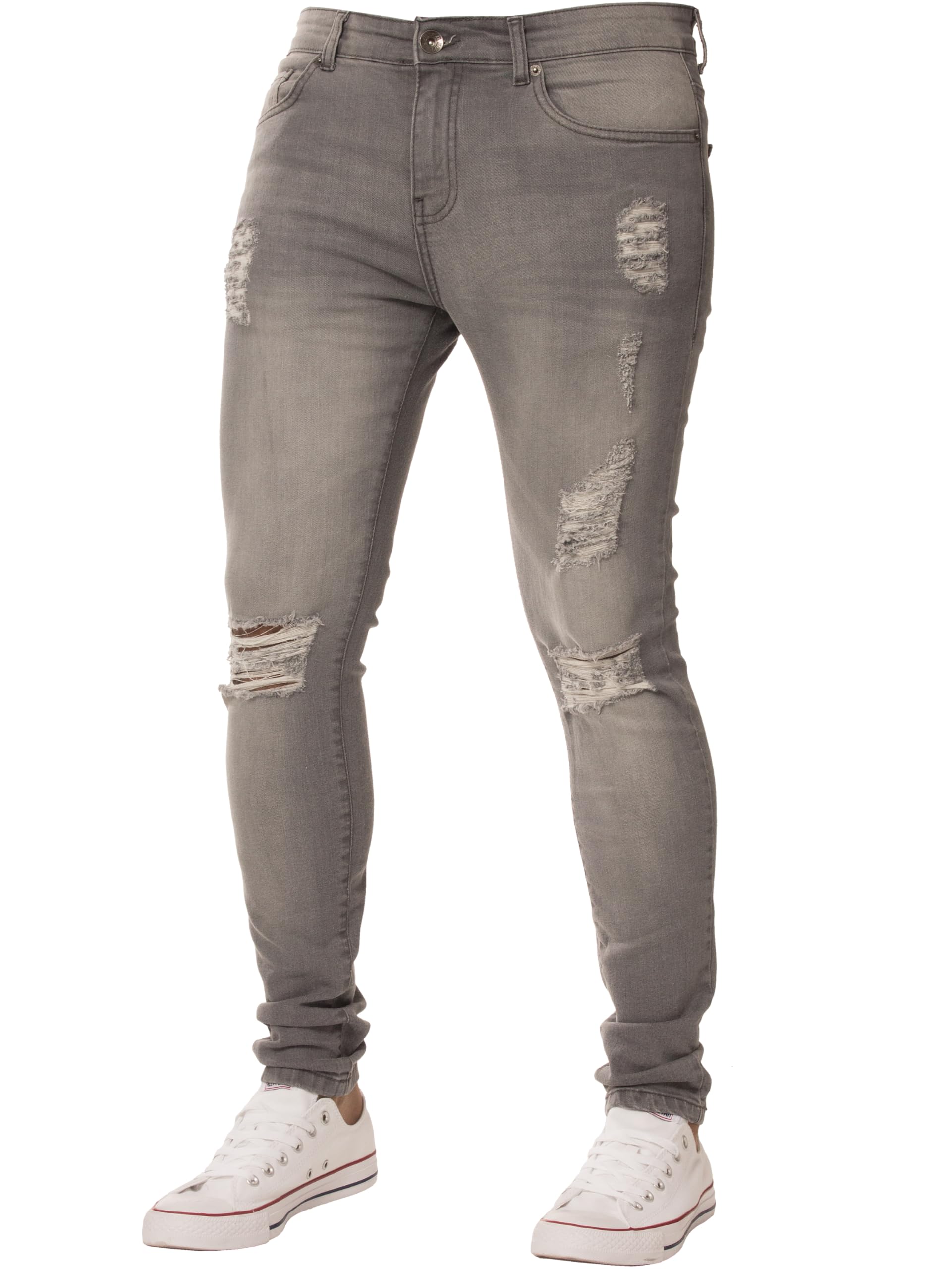 Ze Enzo Men's Grey Ez383 - 32W / 30L
