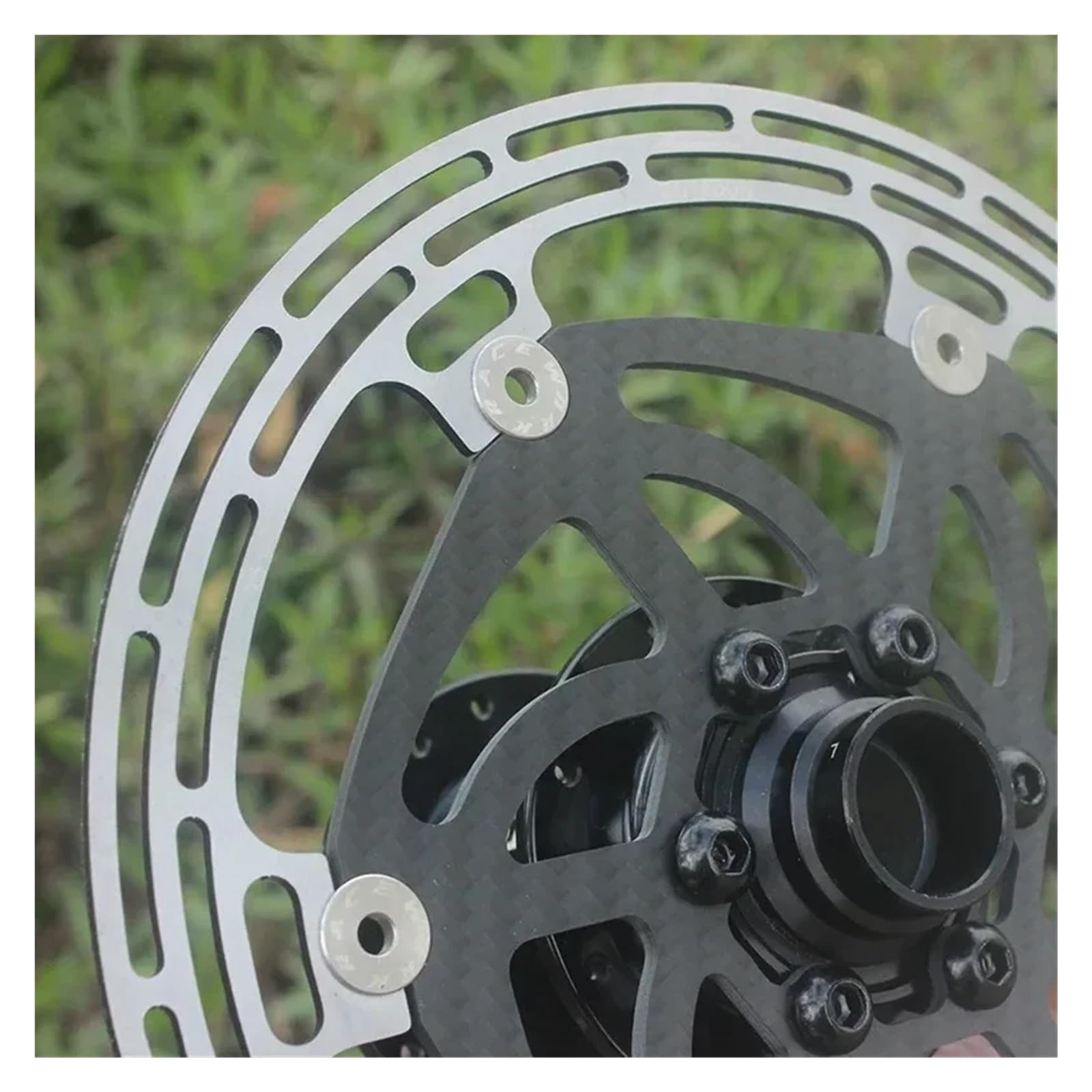 Rotori Freno Flottanti Per MTB Da Strada In Fibra Di Carbonio 140 Mm, 160 E 180, Con Dissipazione Del Calore Disco Dischi Freno Anteriore