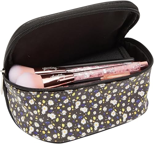 Miniatura 3 de Glamlily Juego de 3 bolsas de maquillaje de viaje, organizador de portal de PVC transparente y 2 bolsas de aseo de viaje para cosméticos de