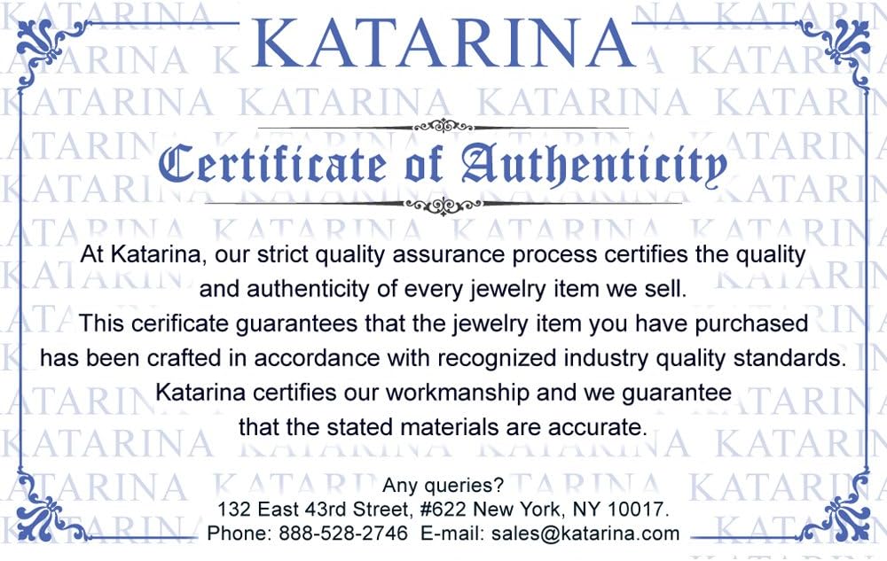 KATARINA Alternating Diamond with Sapphire Earring Jackets in Gold or Silver (5/8 cttw, J-K, I2-I3)