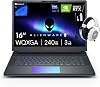 Laptop Gamer Alienware 16 Area-51, pantalla WQXGA de 16" 240Hz, Intel Core Ultra 9-275HX, 32GB DDR5 RAM, 1TB SSD, NVIDIA GeForce RTX 5070Ti, Win 11 Pro, Thunderbolt 5 - Teal líquido, con accesorios Mytrix 1