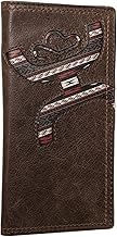 HOOEY Leather Men’s Western Rodeo Wallet (Hands Up - Nomad Print)